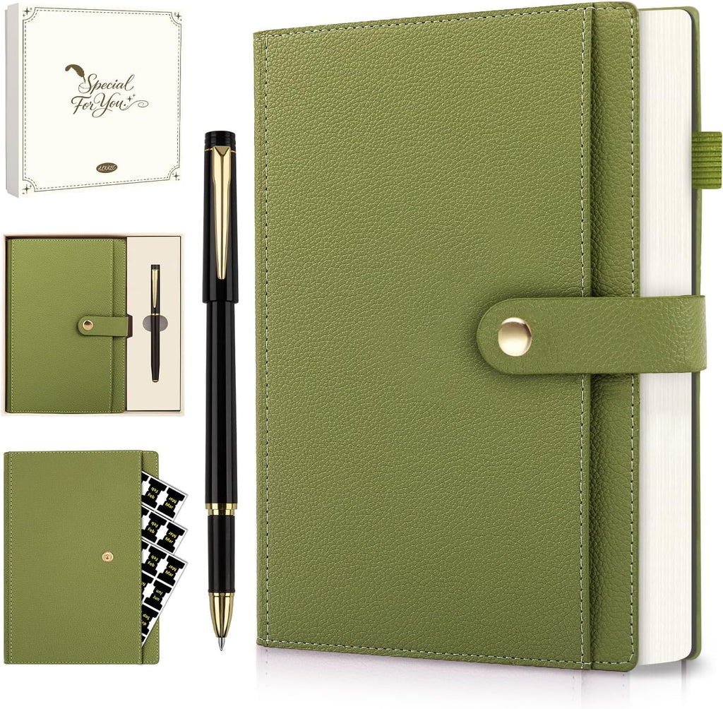 Elegant Pink Leather Journal